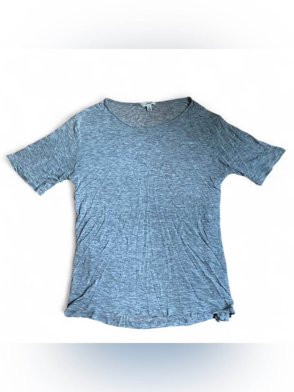 Wilfred Aritzia Grey Oversized sheer t shirt XS